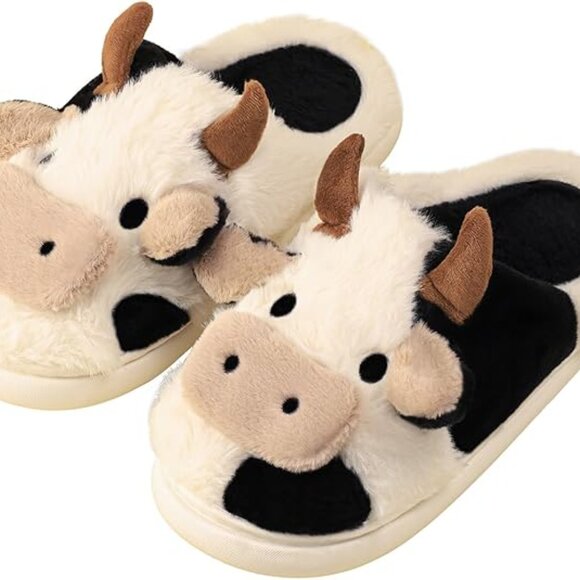 Cartoon Cow Slippers for Women (#8~#9) - Picture 2 of 8